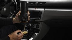 Car-mounted espresso coffee maker