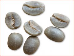 Picture of polished coffee beans (Polish coffee)