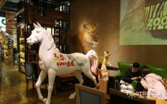 Coffee shops run animal-themed coffee shops in Chongqing are popular.