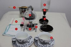 Introduction to the basic equipment of siphon pot coffee