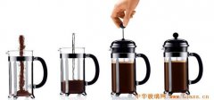 Introduction to French filter pressure pot French Press for making boutique coffee utensils