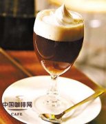 Irish coffee authentic full-bodied coffee with the real taste of wine