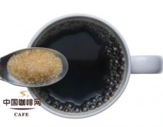 The kind of black coffee with sugar is best served with brown sugar.