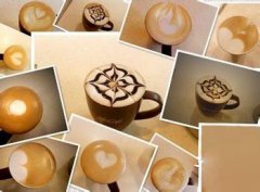 Coffee drinks made from wine and coffee creative fancy coffee