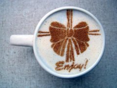 Teach you to make coffee flower Italian coffee flower skills