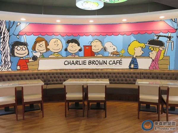 Taiwan's first Charlie Brown Cafe will be put into trial operation on the 18th.