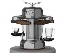 La Fenice's first inductive coffee machine can save energy by 80%.