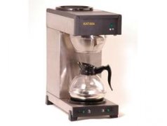 A simple brewing electric coffee pot