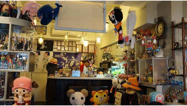 Taipei's low-key king of sea thieves is a different animation coffee shop.