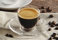 Double espresso strong Italian kung fu coffee