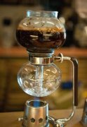 1 minute, stirring and exhaust problems in siphon kettle boiling