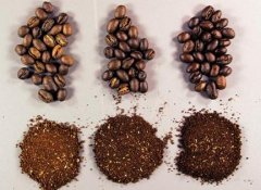 Principles of grinding in coffee grinding process