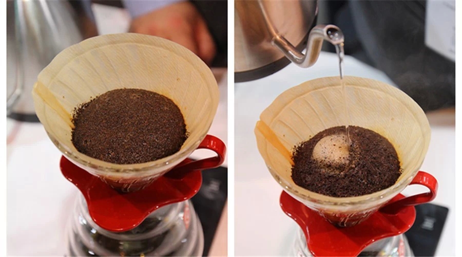 Coffee bean grinding skills technical explanation of pressing powder, loading powder and powder thickness