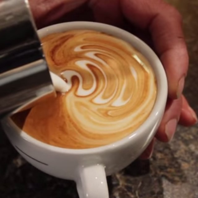 5 minutes to master the following skills, latte flower easy to use!