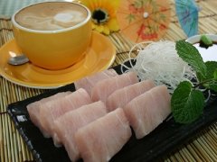 Eastern Taiwan alternative cuisine sashimi sashimi with coffee