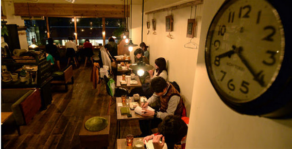 Japan's popular Super-cured Silent Cafe