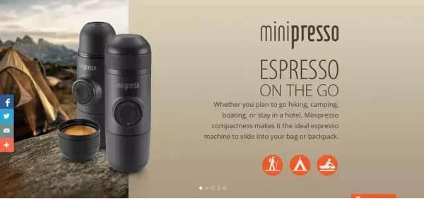 The world is big, but the world of coffee is small-Minipresso GR experience