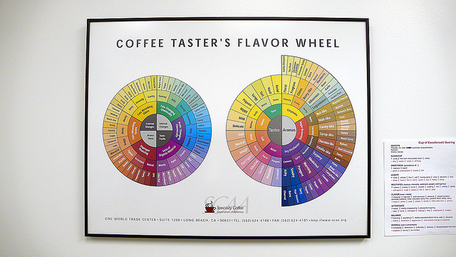 SCAA的咖啡风味轮(Coffee Taster\s Flavor Wheel)