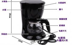 Usage of drip coffee machine use of American coffee machine