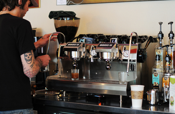 When using an espresso machine how to solve the problem 3