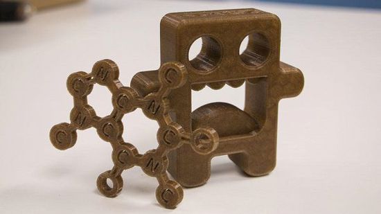 3D printing raw materials converted from coffee waste