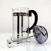 The method of pressing pot and brewing coffee suitable for lazy people