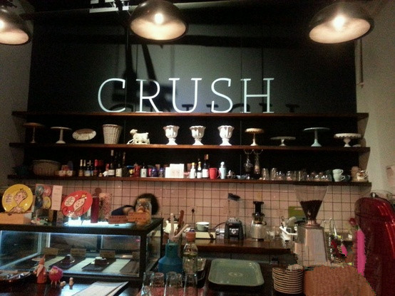 Cafe Crush is recommended by Qingdao specialty cafe.