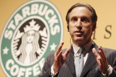 Starbucks CEO's road to success Howard Schultz builds coffee kingdom