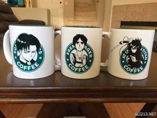 Starbucks Theme Anime Coffee Cup! Absolutely love.
