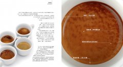 Taste espresso with smell, hearing and vision