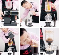 Step-by-step Analysis of siphon Coffee making skills