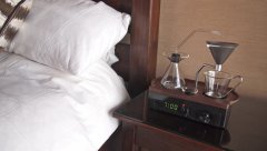 The alarm clock that makes coffee and wakes you up-The Barisieur