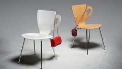 An elegant coffee cup chair also called coffee chair