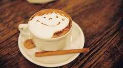 Milk and coffee meet and immerse themselves in the charm of cappuccino