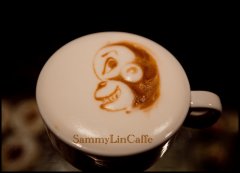 Master SammyLin2010 Coffee flower drawing works