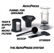 Enhanced version of the French kettle AeroPress