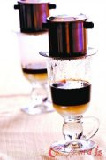 Vietnamese drip coffee pot Vietnamese coffee flavor is largely due to its brewing process