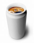 Ceramic coffee cups in the shape of cans, creative coffee cups