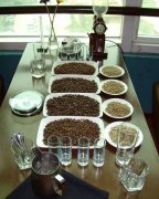The significance of coffee cup test to evaluate and compare several different kinds of coffee at the same level