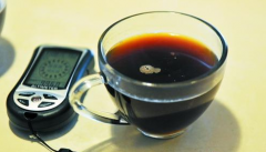 Can black coffee predict the weather? The role of coffee