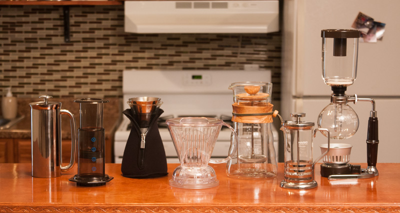 Analysis of three stages of brewing coffee at home simply brewing coffee at home