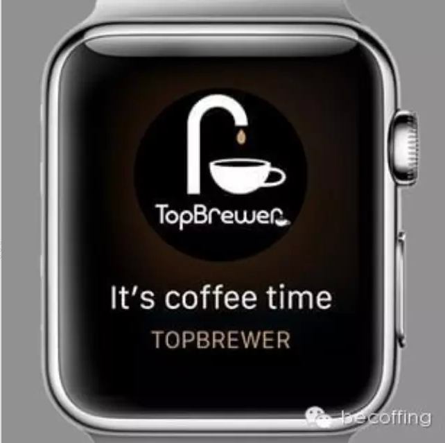 Iwatch operates the most awesome faucet coffee machine in the history of →