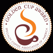 Gold Cup Award Golden Cup Competition Coffee Bean Gold Cup