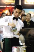Barista profession is becoming a new favorite in China. China's emerging coffee industry