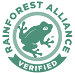 Rainforest Alliance Verified(TM) mark Rainforest Alliance Verified(TM) mark