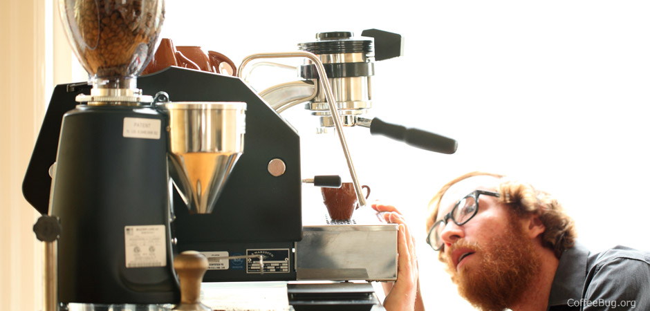 Espresso 意式浓缩咖啡 冲泡咖啡步骤 七