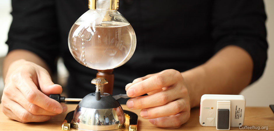 Siphon 虹吸壶 冲煮咖啡方法步骤 三