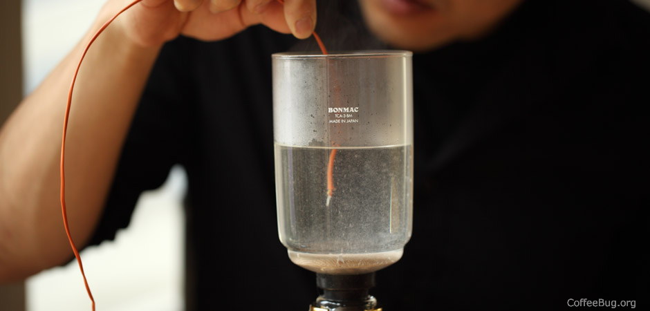 Siphon 虹吸壶 冲煮咖啡方法步骤 六