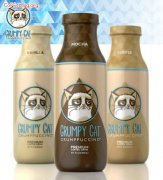 Grumpy Cat has become the ambassador of Grumppuccino, an iced coffee drink.