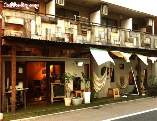 The unique comfort and comfort of Japanese hammock cafes